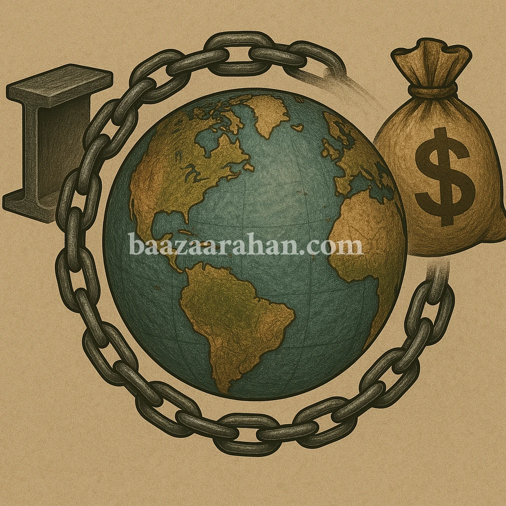 نقش زنجیره فولاد در تجارت بین‌المللی