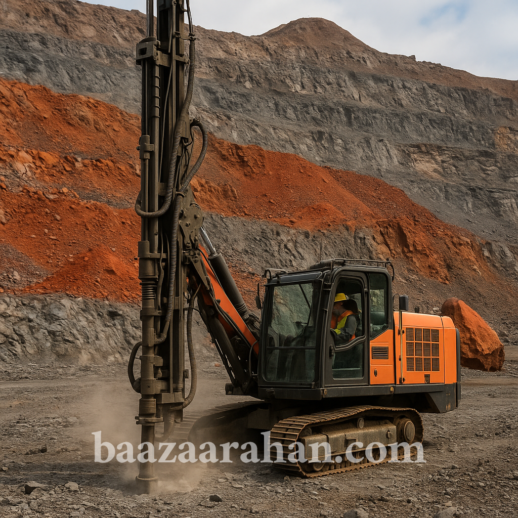 استخراج-سنگ-آهن-به-روش-حفاری