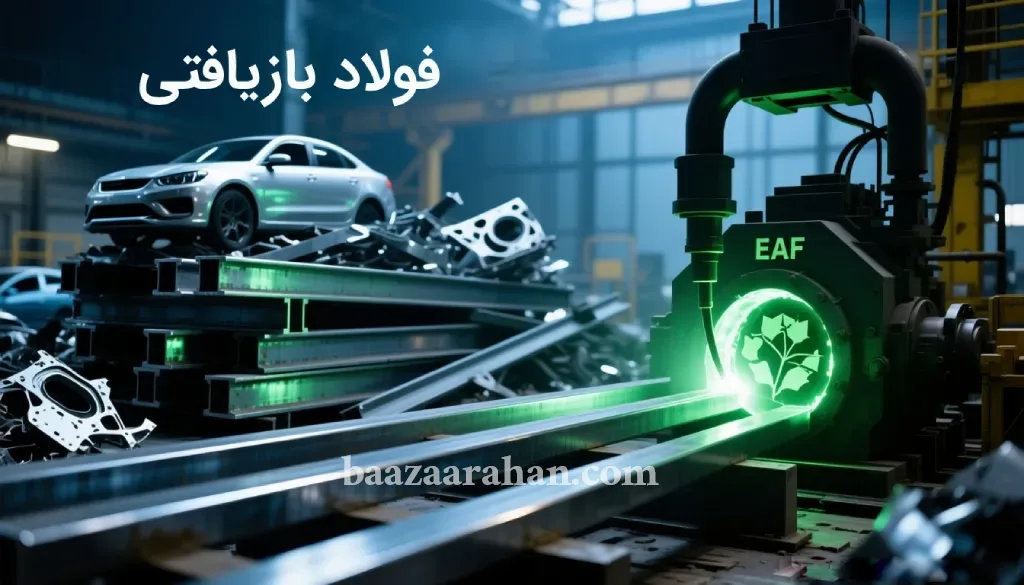 بازیافت و چرخه مواد در تولید فولاد پاک