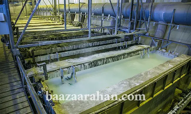 ورق اسیدشویی (Pickled & Oiled Steel Sheet)